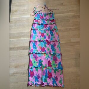 Show Me Your Mumu Floral layered Dress- size M